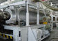 ポリ塩化ビニールの波形の管の生産ライン双生児ねじ押出機、機械を作るプラスチック波形の管