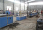 ポリ塩化ビニールPPのPEの鋼鉄プラスチック プロフィールの放出ライン、機械を作る木製ポリ塩化ビニールのプロフィール