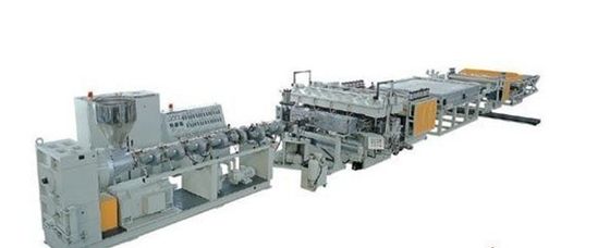 良い価格 PP/PEの空の格子プラスチック シートの放出ライン、PPは格子シートの機械類をくり抜きます オンライン
