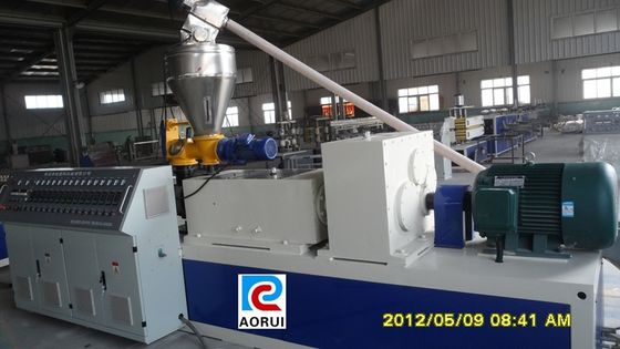良い価格 円錐対ねじポリ塩化ビニールの自動プラスチック プロフィールの放出ラインFullly オンライン