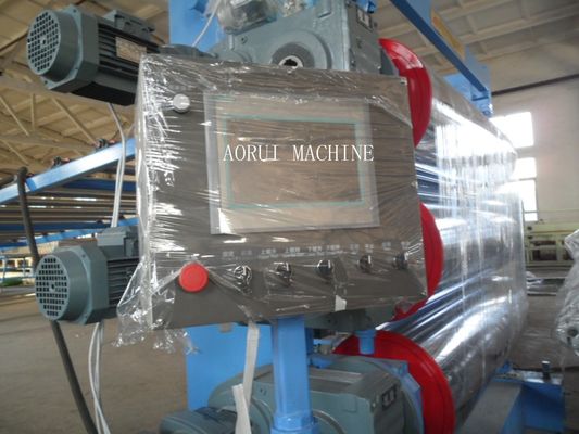良い価格 空の格子プラスチック シートの放出ライン/機械/プラスチックPEシートの生産ラインを作るPEの単一ねじ オンライン