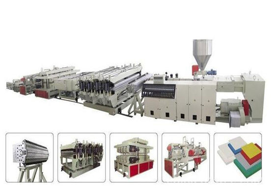 良い価格 機械WPC板生産ライン、WPCプラスチック板放出機械/プラスチック板押出機を作っているWPC板 オンライン