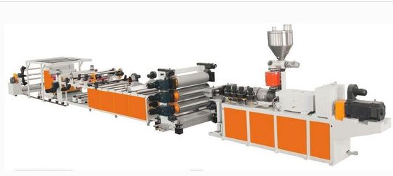 良い価格 機械、単一ねじプラスチック シート押し出し機、PPのPEシートの機械類を作る装飾的なPPプラスチック シート オンライン