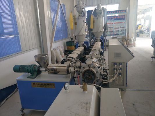 HDPE PEガスパイプ/水管製造機械,CE証明書付きシングルスクリューエクストルーダー