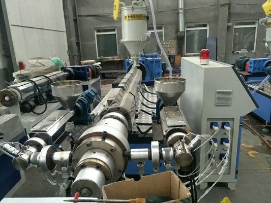 セリウムのPEのHDPE水供給管の放出ラインPPは単一ねじ押出機機械を配管する